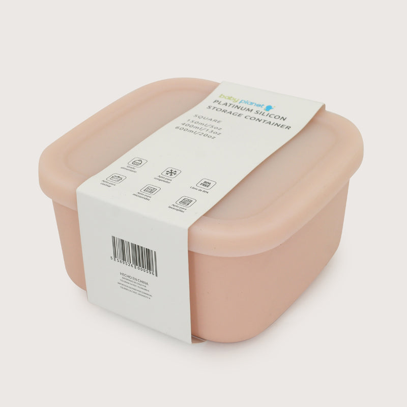 Set 3 Contenedores Cuadrados Con Válvula