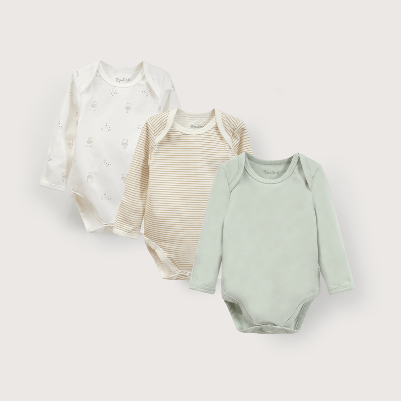 Tripack Bodies Niño con estampado