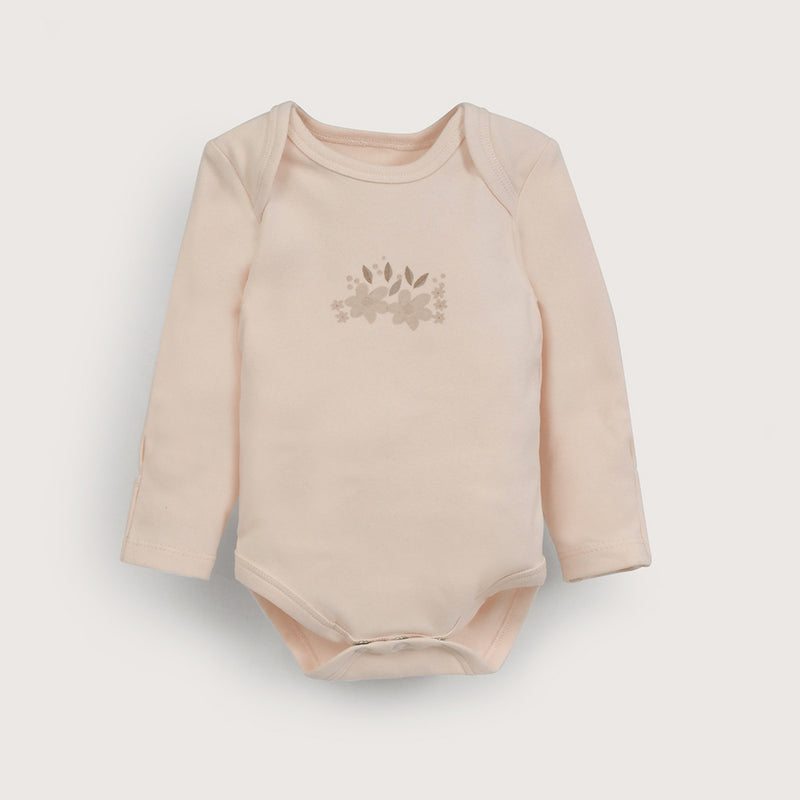 Tripack bodies manga larga de bebé niña