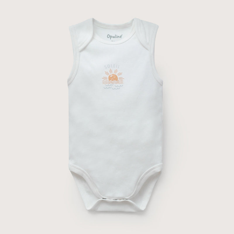 Tripack bodies sin mangas de bebé niño