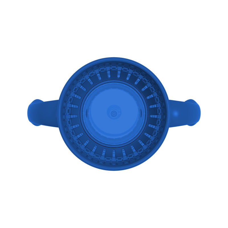 Vaso 360° con asas 200ml 6M+ Azul Dr. Brown's