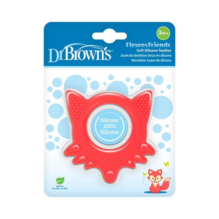 Mordedor Flexible 3M+ Zorro Rojo Dr. Brown's