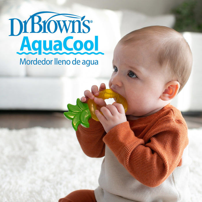 Mordedor de agua 3M+, 1 piña y 1 Manzana Dr. Brown's