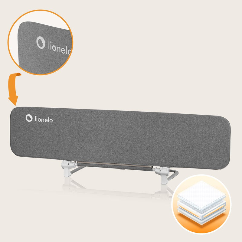 Baranda de Cama Lora XL Grey Stone