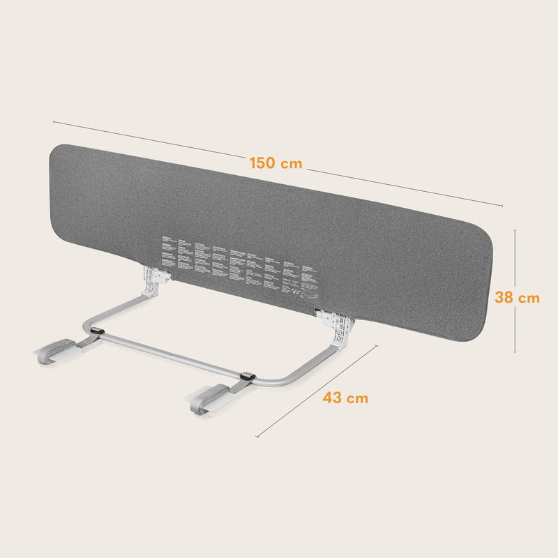 Baranda de Cama Lora XL Grey Stone