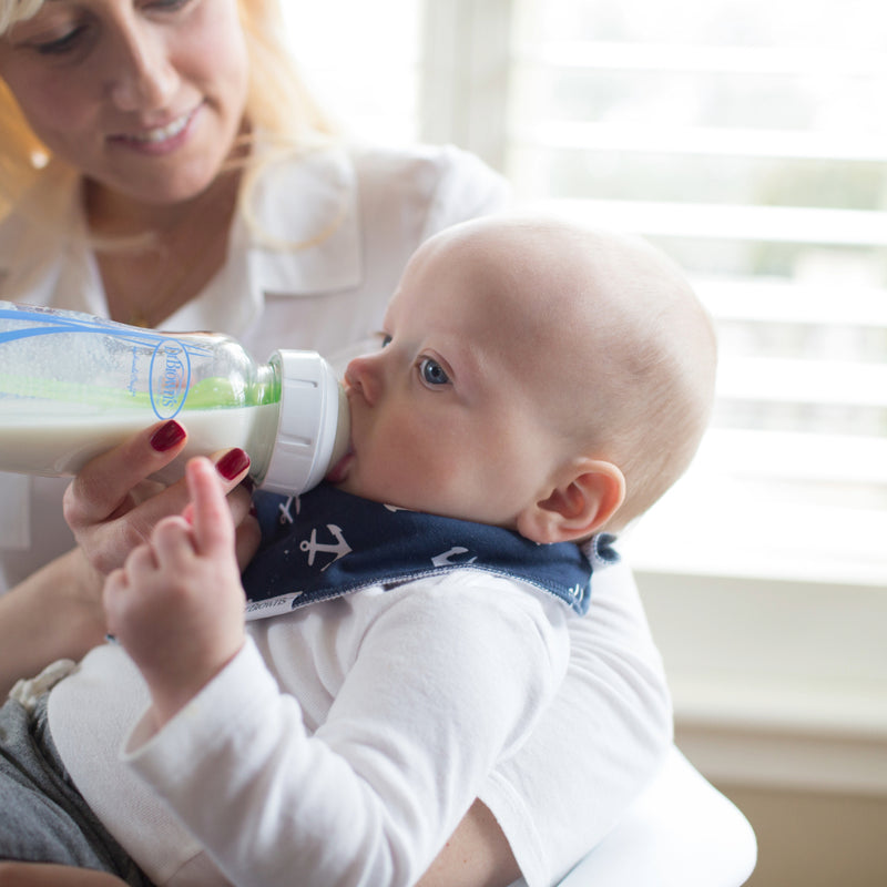 Pack 2 Mamaderas Anticólico Boca Ancha Vidrio 270ml Dr. Brown's