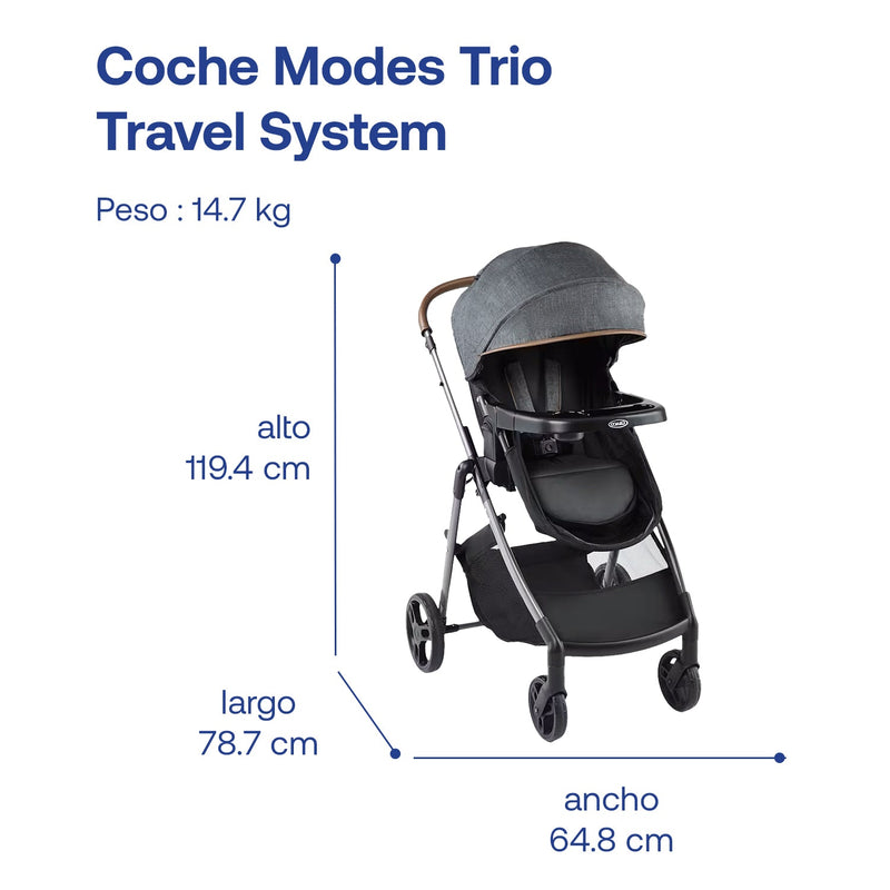 Coche Travel System Modes Trio Hemlock Graco