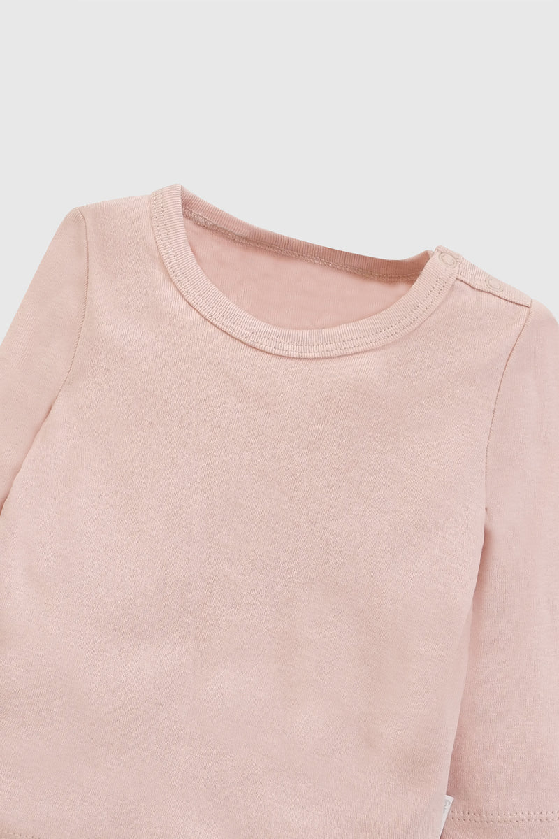 Pack X3 Camiseta Rosado Recien Nacido