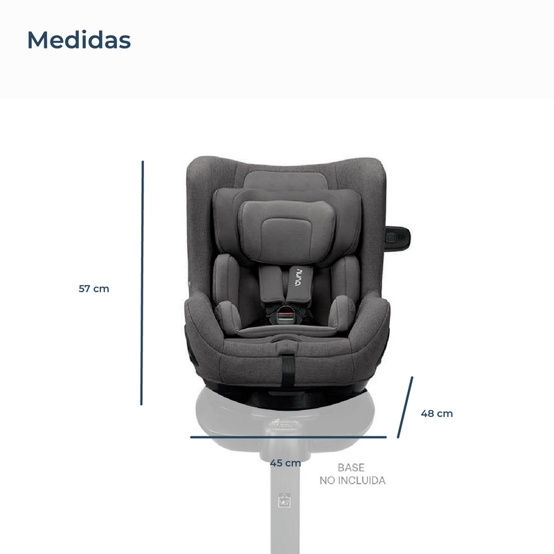 Silla de auto Convertible Todl Next Granite