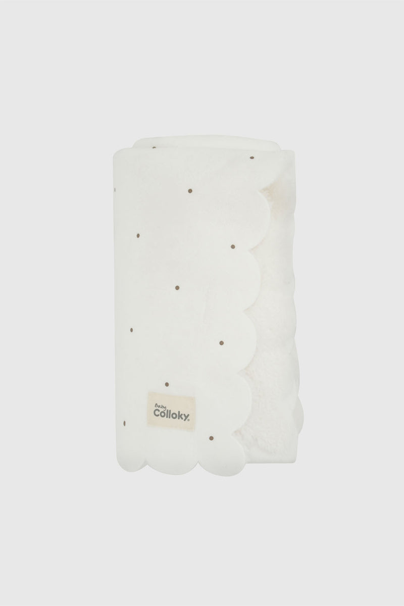 Manta Blanca Sherpa Doble Cara