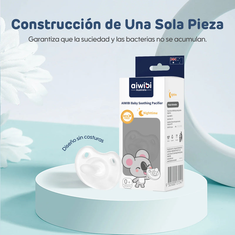 Chupete Ergonómico de Noche Aiwibi