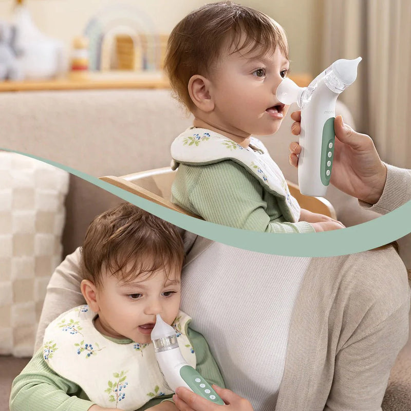 Aspirador Nasal Momcozy 2-en-1 – Nebulizador y Succión Silenciosa