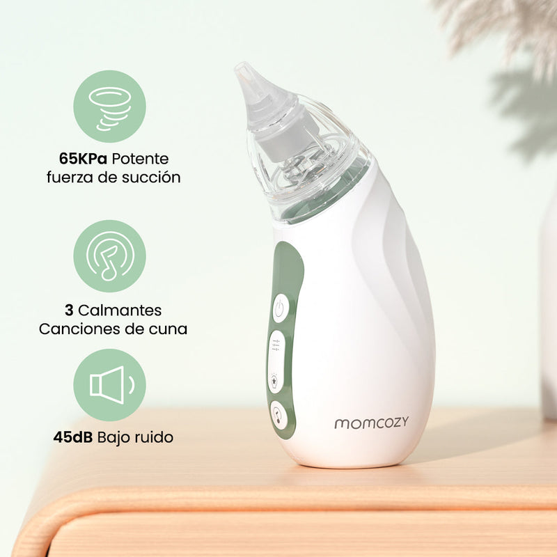 Aspirador nasal eléctrico