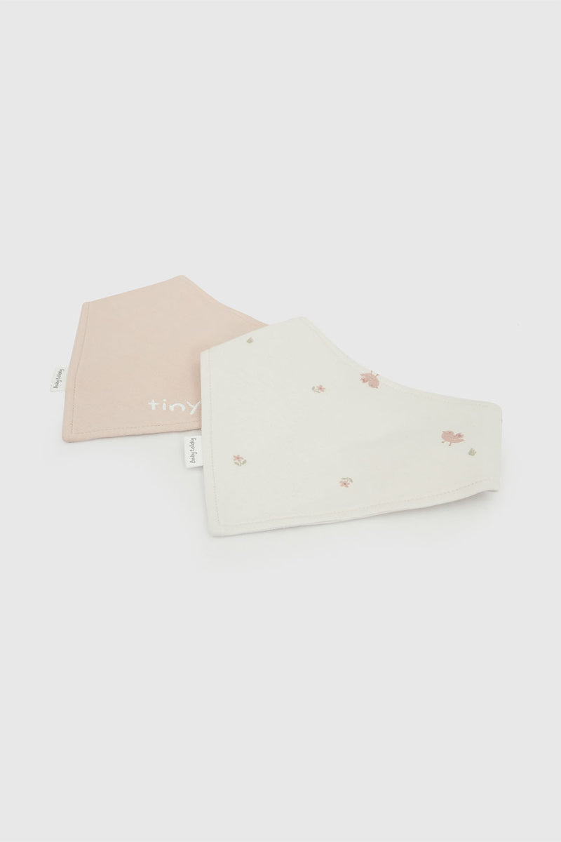 Pack X2 Babero Bandana Impermeable Niña