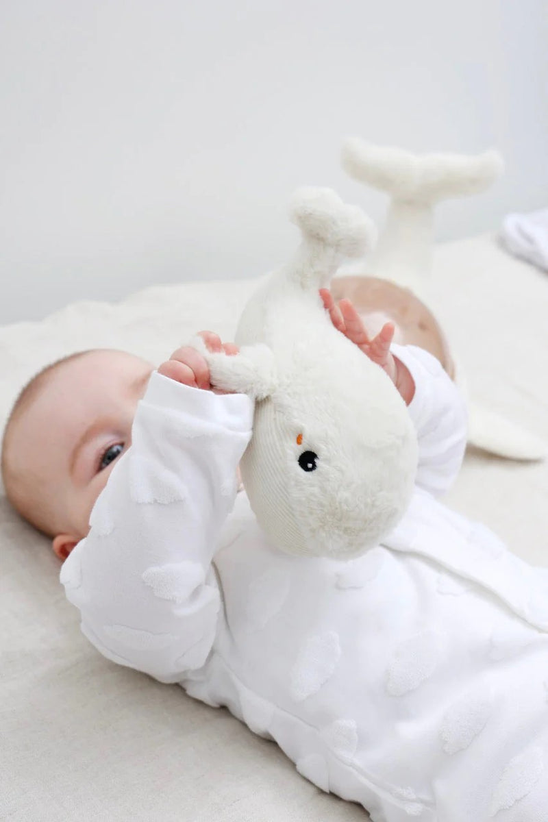 Proyector de Luz y Sonido Cloud b Tranquil Whale – Color Blanco
