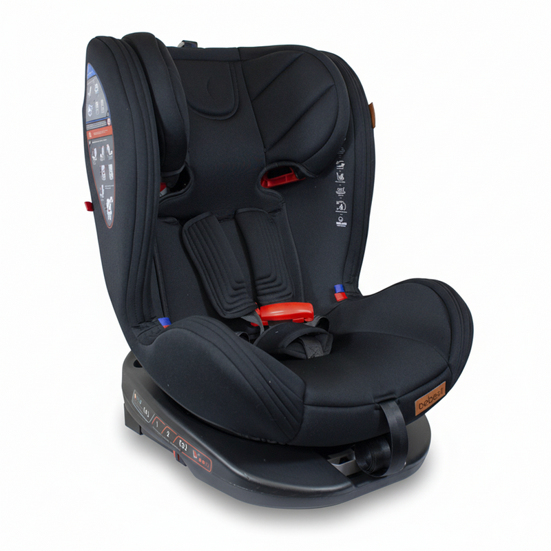 Silla de Auto Saturn 360° Premium Negro