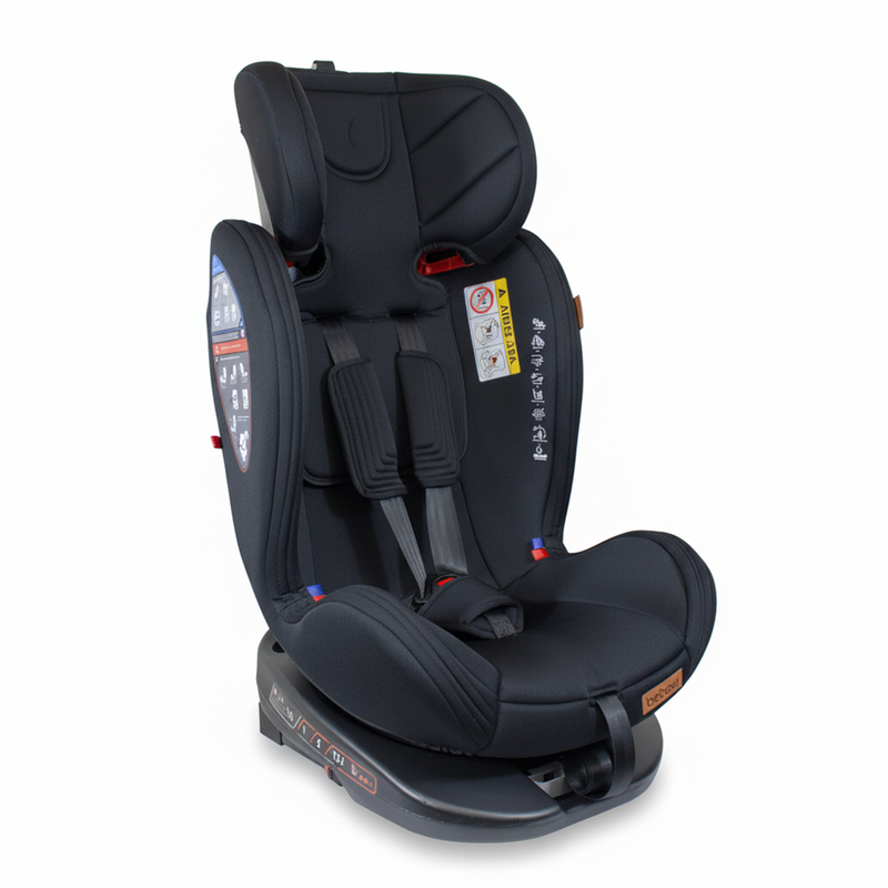 Silla de Auto Saturn 360° Premium Negro
