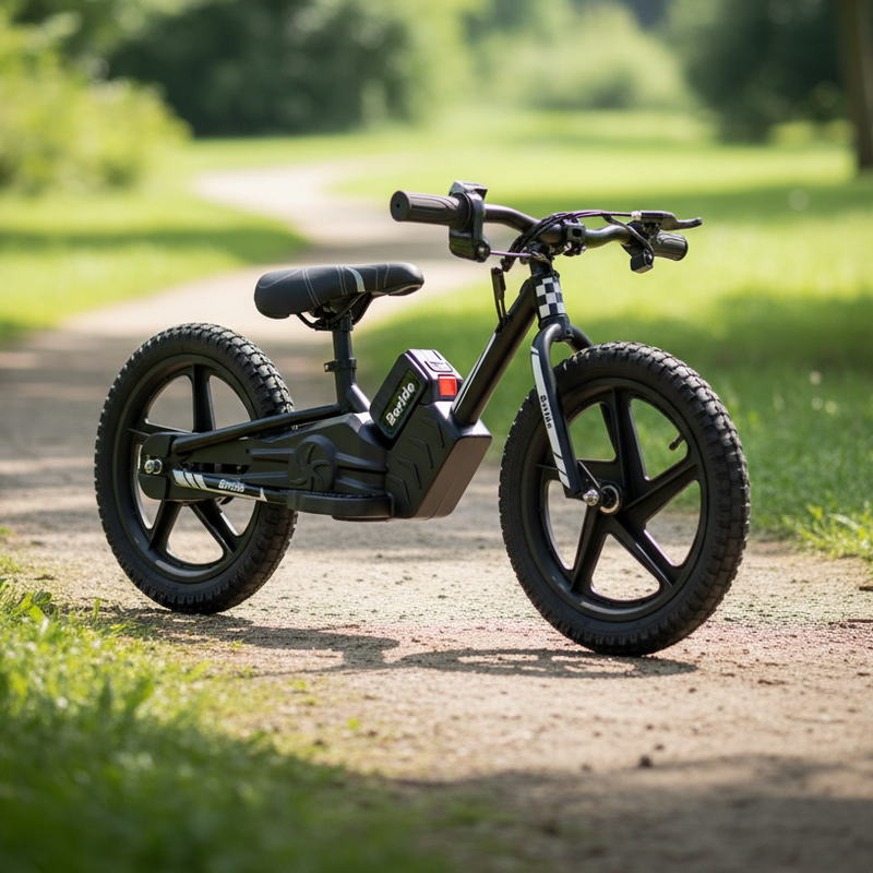Bicicleta Eléctrica BeRide Aro 12 Negra