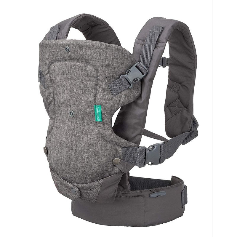 Porta Bebé Flip 4 en 1 Gris