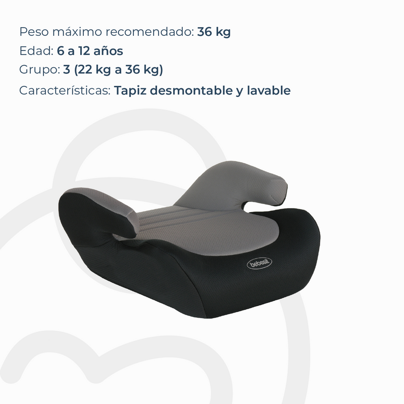 Alzador Booster Gris Bebesit