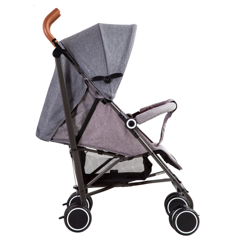 Coche Paragua Clap Melange Gris
