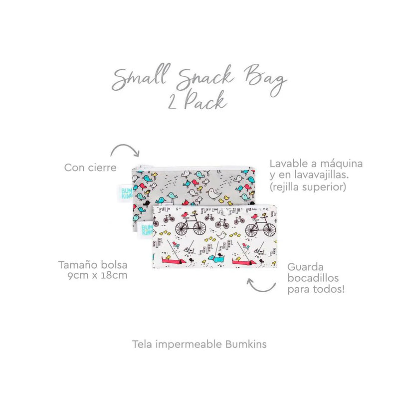 Bolsa reutilizable para colaciones/snack