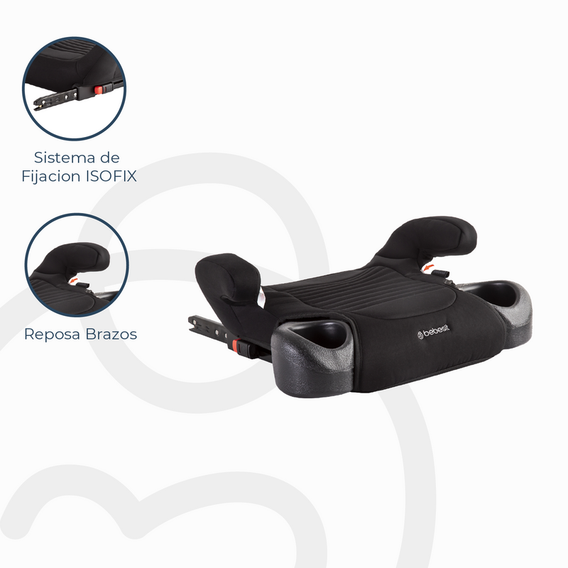 Alzador Isofix Negro Bebesit