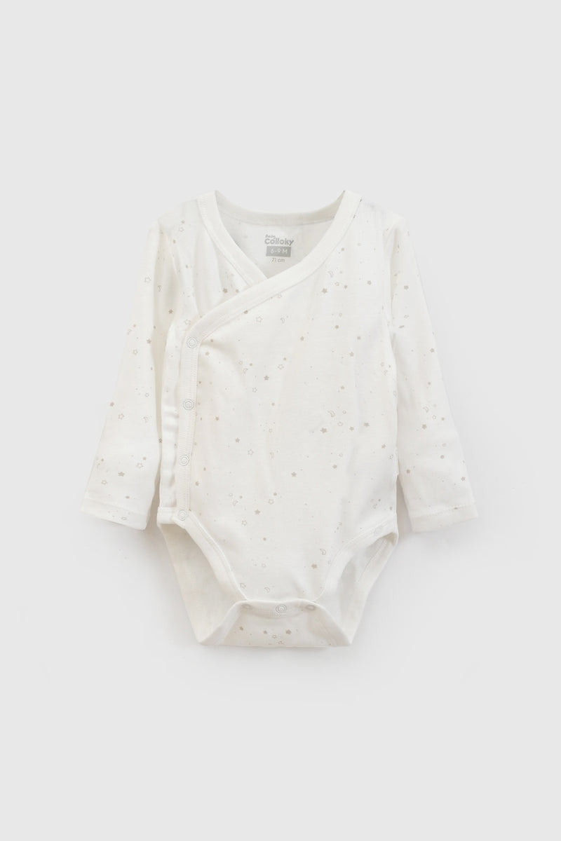 Pack X3 Body Blanco Unisex Con Broche