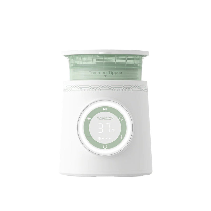 Calentador de Mamaderas Portátil Momcozy – Digital y con 5 Adaptadores