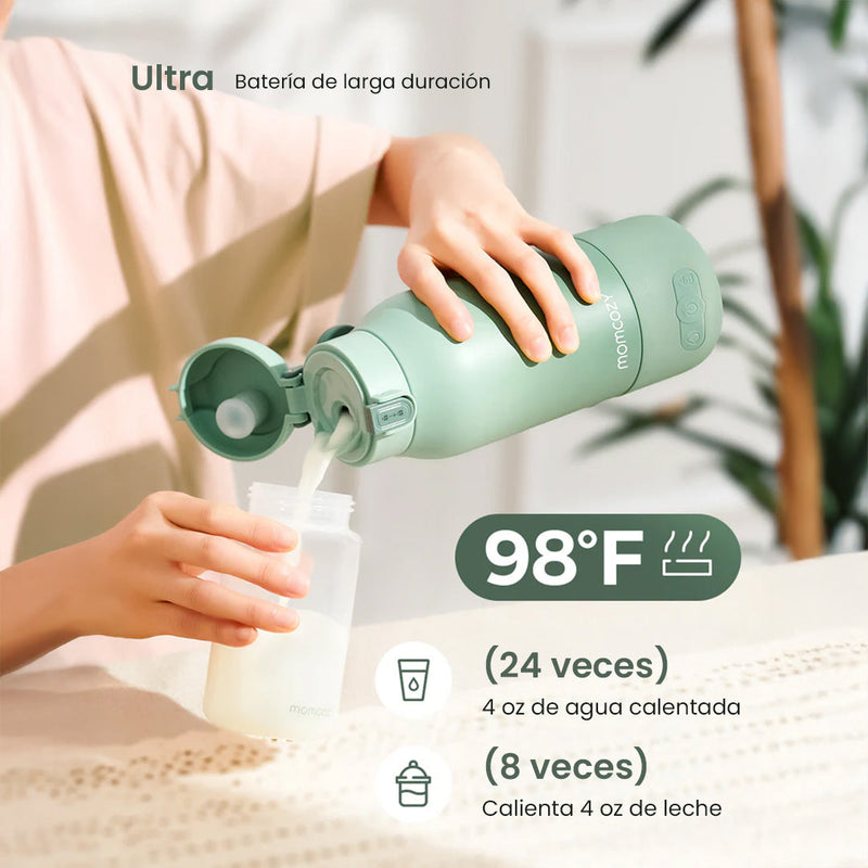 Termo Calentador Portátil Momcozy 500ml – Inalámbrico y Rápido
