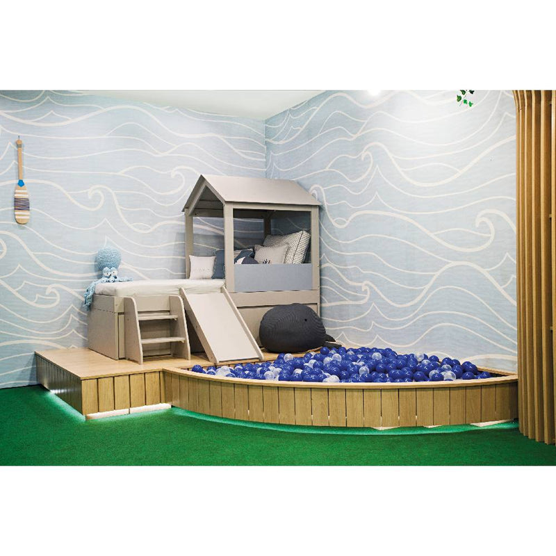 Cama Play Gris Claro