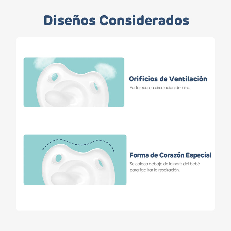 Chupete Ergonómico de Noche Aiwibi