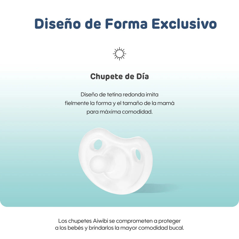 Chupete Ergonómico de Día Aiwibi
