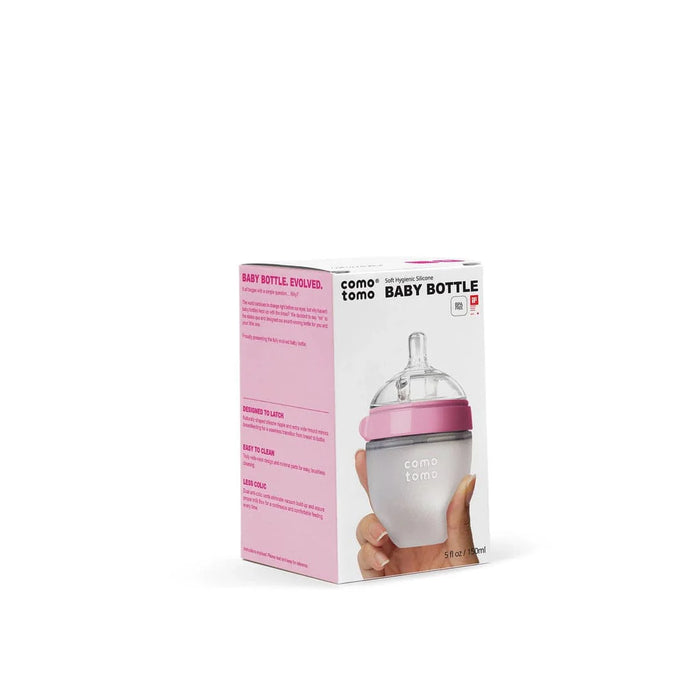Mamadera Rosada 150 ML - Comotomo
