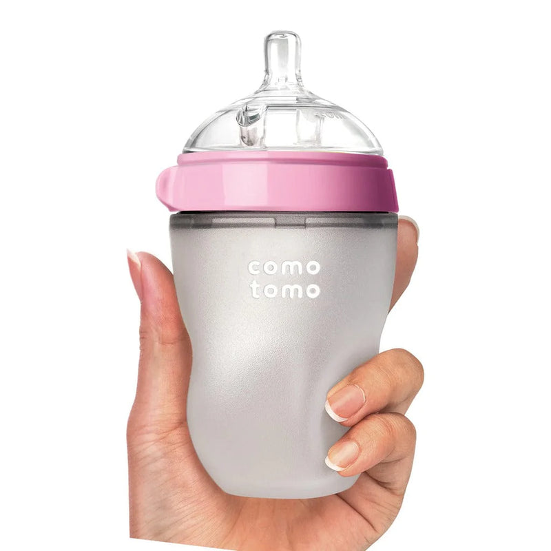 Mamadera Rosada 250 ML - Comotomo