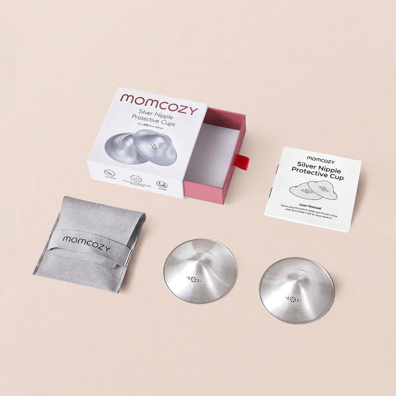 Copa de Lactancia Plata Momcozy