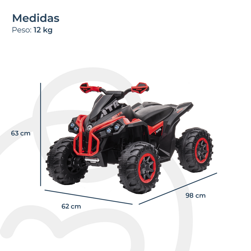 Cuatrimoto Sport Road Roja