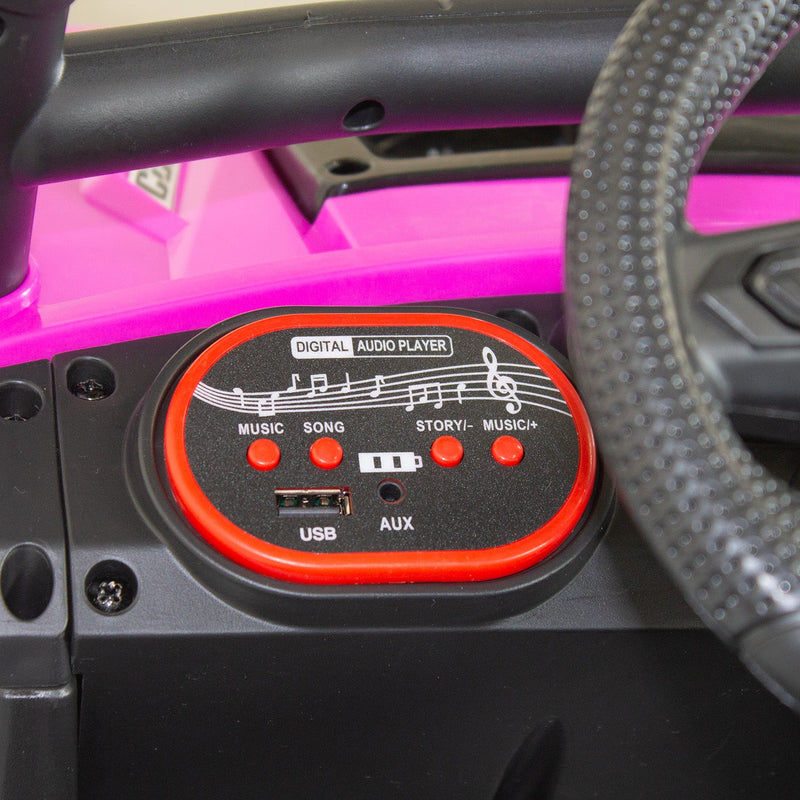 Auto Eléctrico Buggy Adventurer Niñas Niños Infantil Rojo