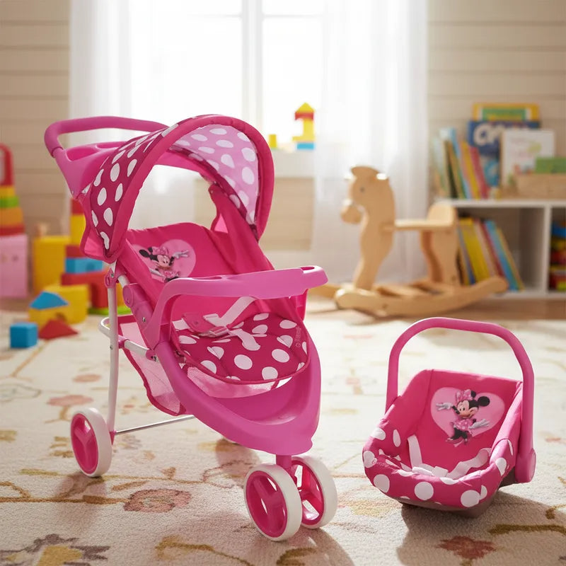 Juguete Muñeca Coche Travel jogger Minnie