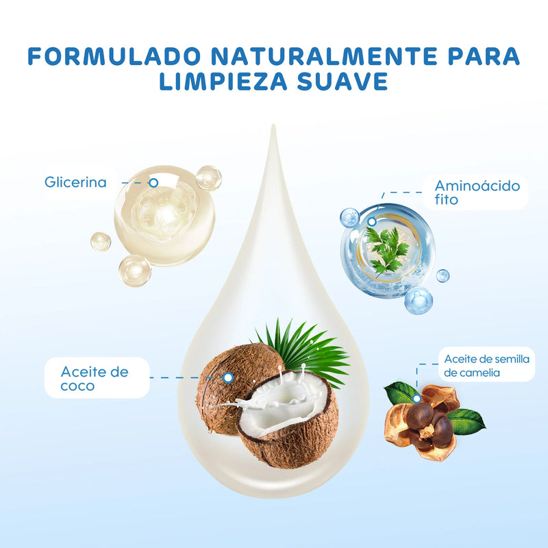 Gel de Baño y Shampoo 2 en 1 Aiwibi- 350 ml