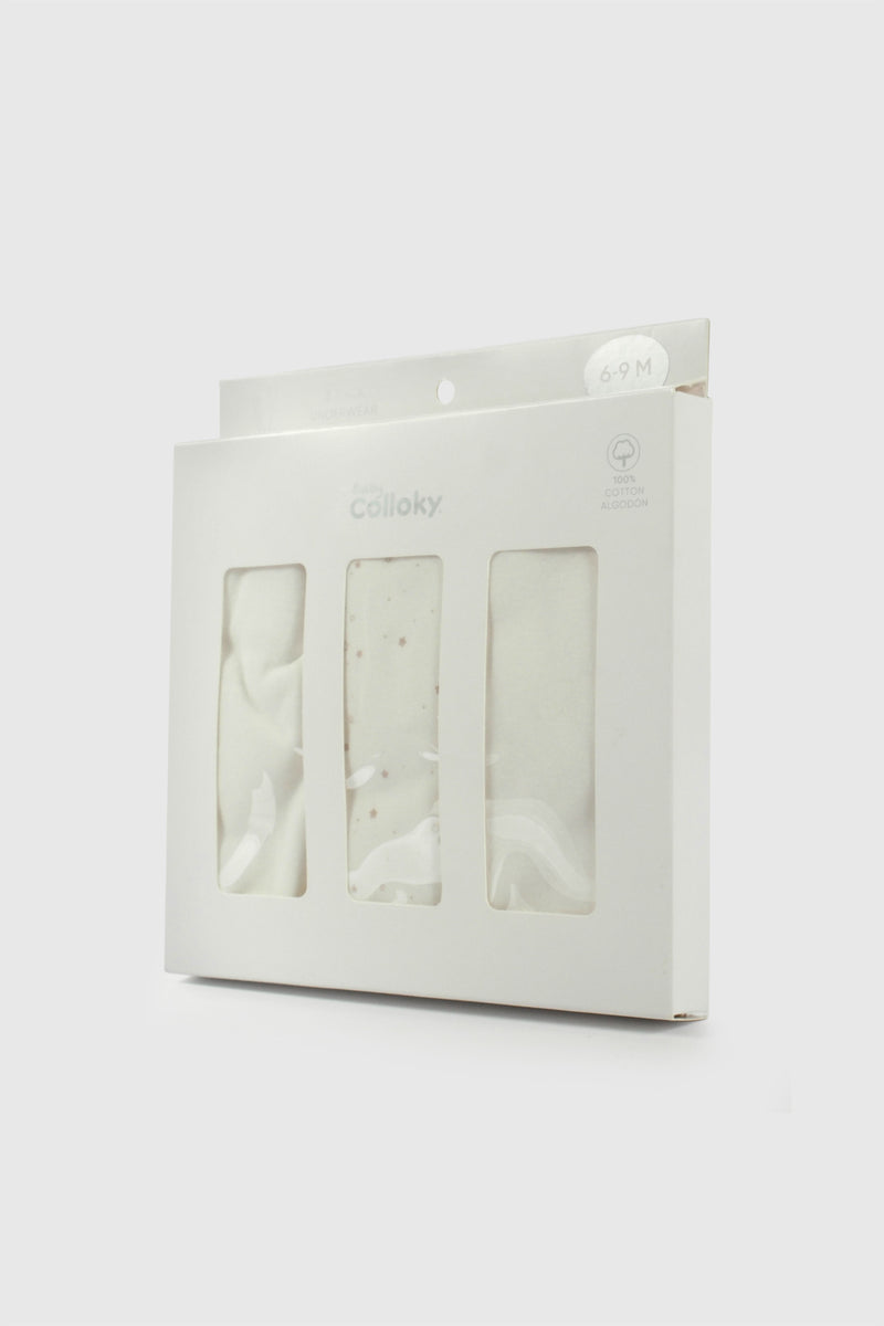 Pack X3 Body Blanco Unisex Con Broche