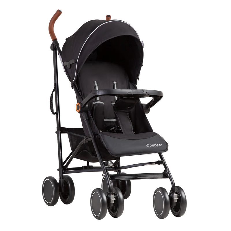 Coche Paragua Magic Ride Fiesta Negro Bebesit