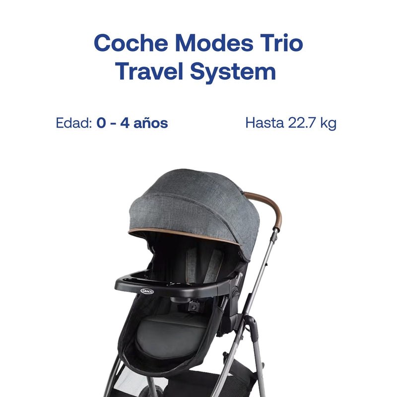 Coche Travel System Modes Trio Hemlock Graco