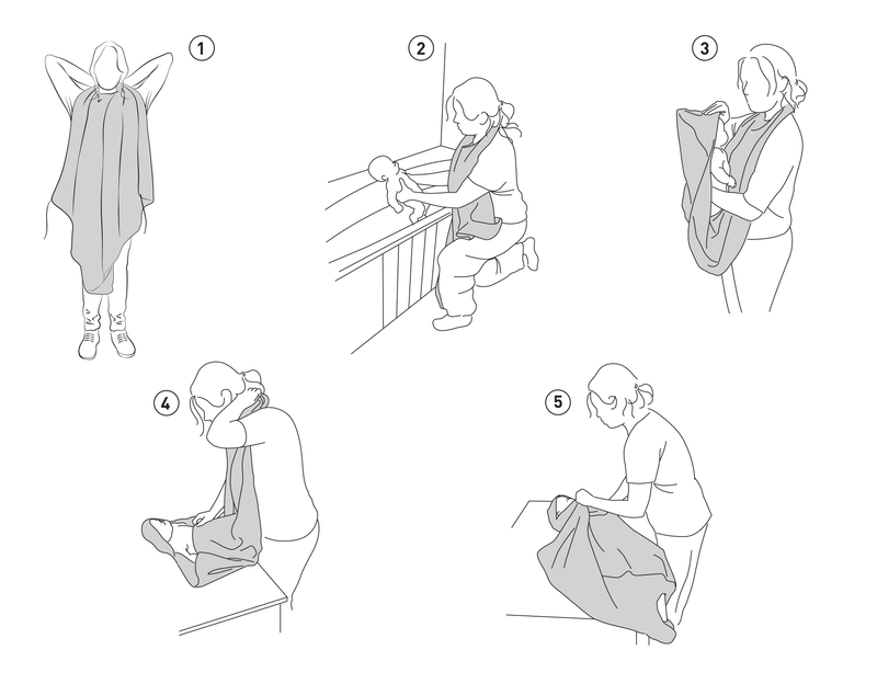 Toalla Delantal Blanco Delfín