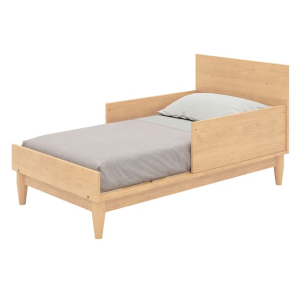 Cuna Tomi Gris con Madera