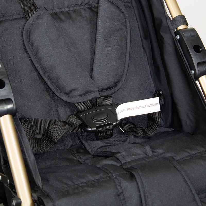 Coche Paragua Kronos Gold Negro