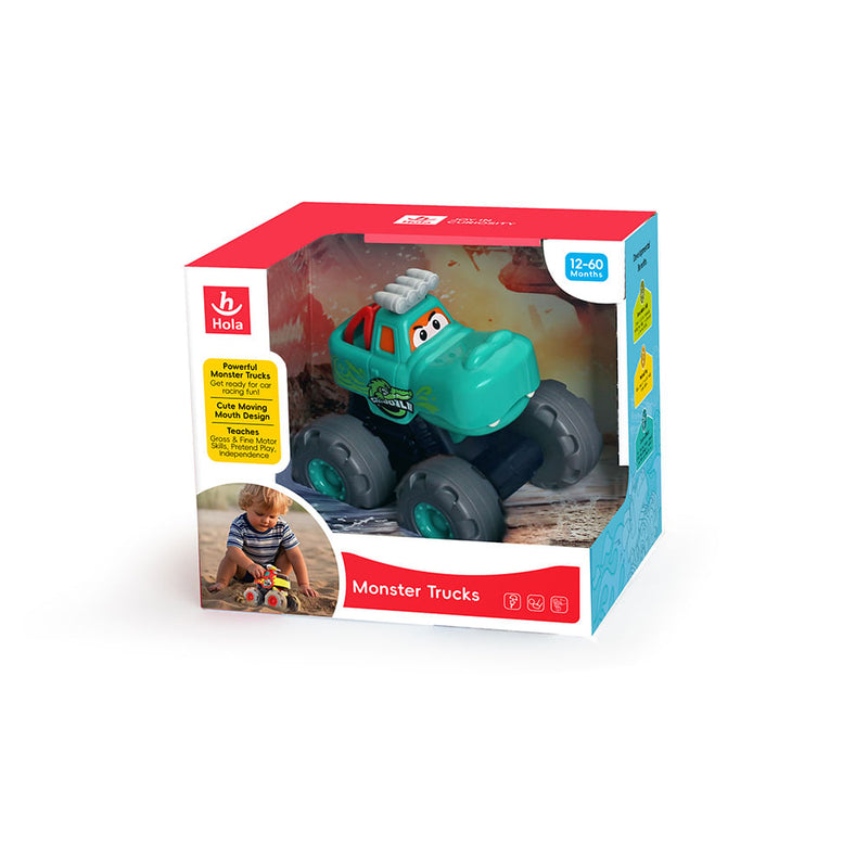 Monster Truck Cocodrilo a Fricción