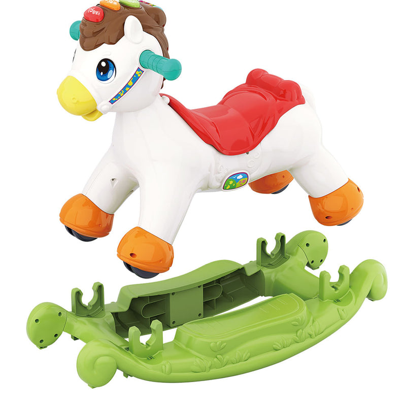 Pony balancín/para montar 2 en 1