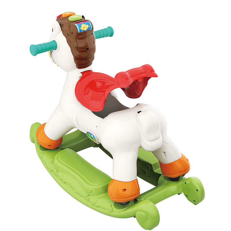 Pony balancín/para montar 2 en 1