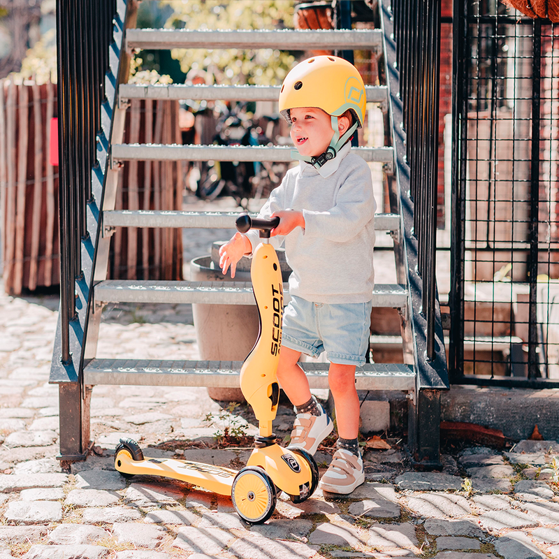 Scooter 2 en 1 Highwaykick 1 Lemon - Scoot and Ride